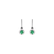 Náušnice so smaragdom Little Treasure2