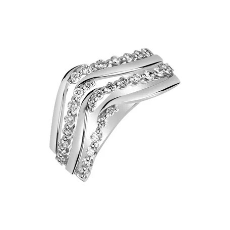 Prsteň s diamantmi Priness Crown