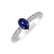 Prsteň s zafírom a diamantmi Louise2