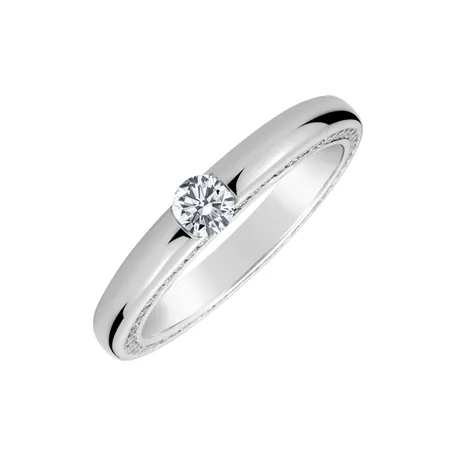 Prsteň s diamantmi Diamond signature