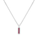 Přívěsok s diamantmi a rubínmi Gia2