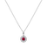 Náhrdelník s rubínom a diamantmi Erona2