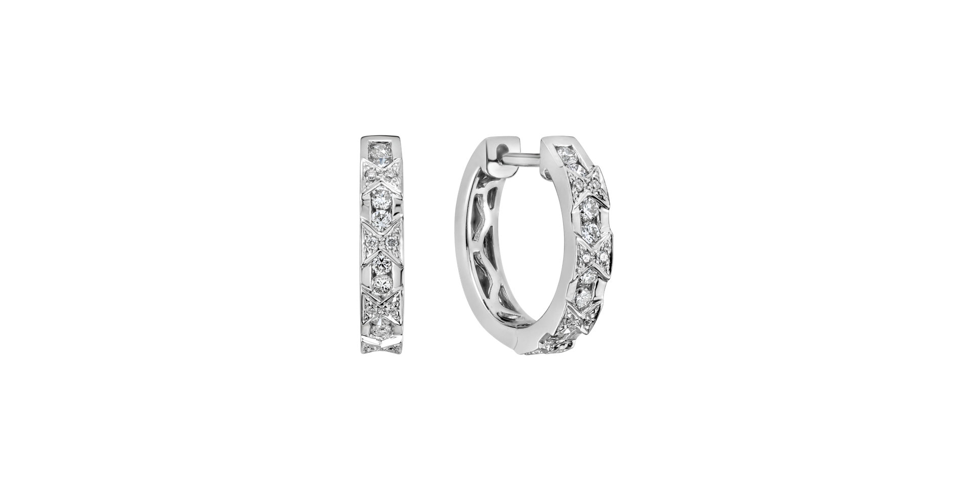 Náušnice s diamantmi Sorien