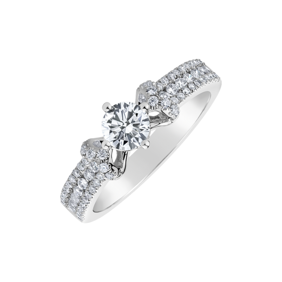 Prsteň s diamantmi Posh Miracle