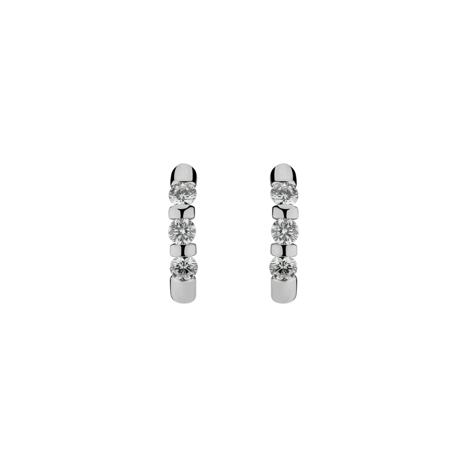 Náušnice s diamantmi Dreamy Aura