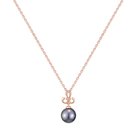 Prívesok s diamantmi a perlou Royal Pearl
