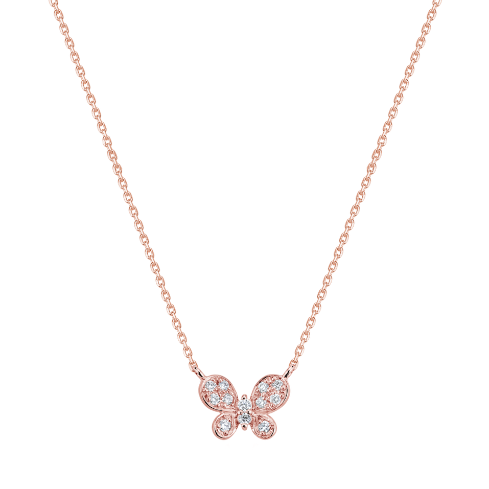 Náhrdelník s diamantmi Lucky Shine