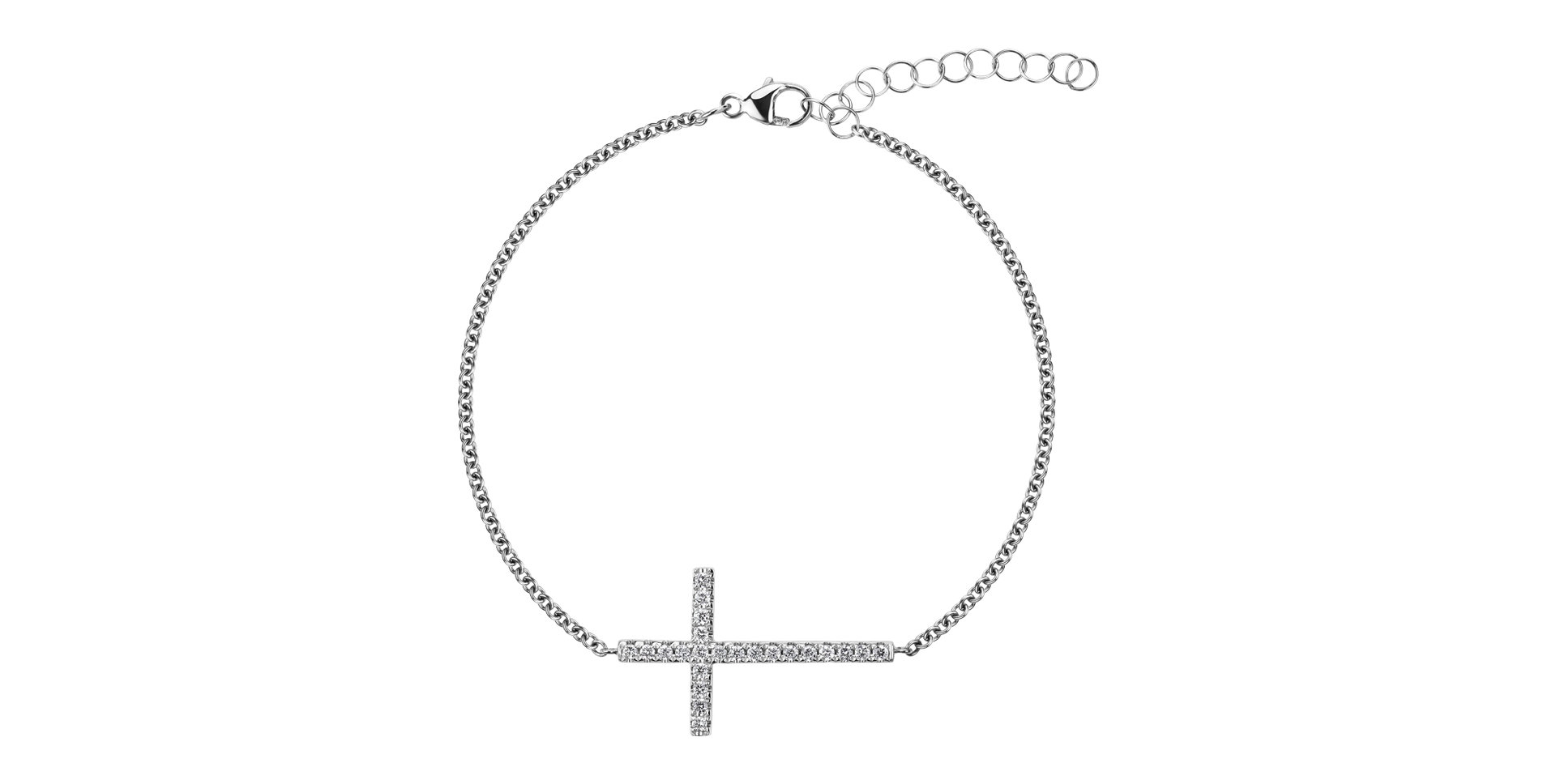 Náramok s diamantmi Angel Message