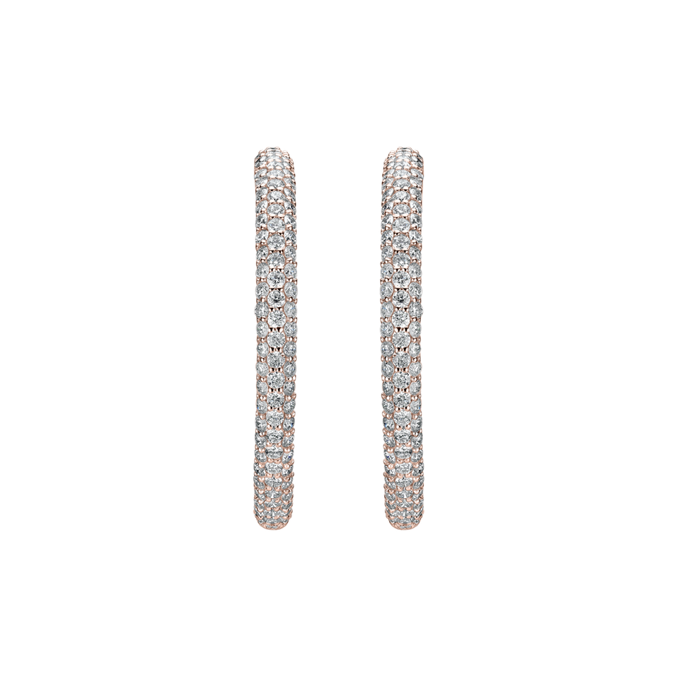 Náušnice s diamantmi Shine Fantasy