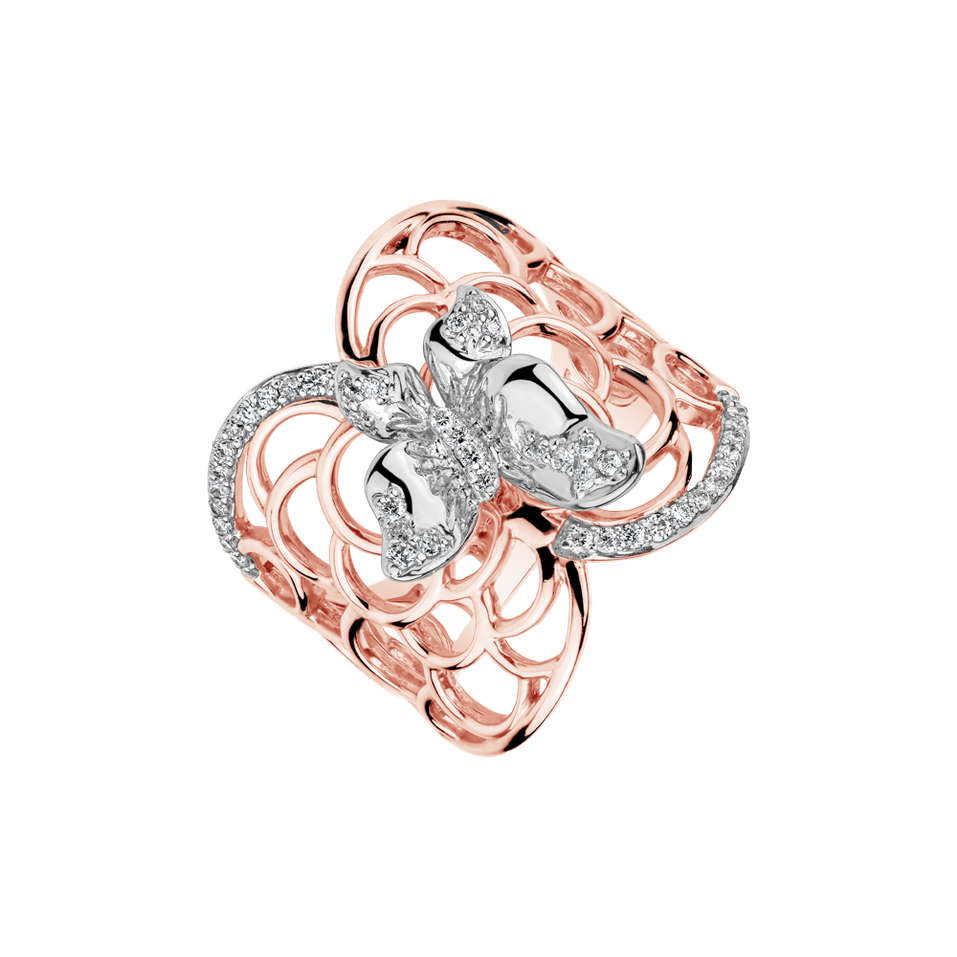 Prsteň s diamantmi Fantasy Kingdom