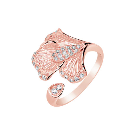 Prsteň s diamantmi Flower Glamour