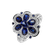 Prsteň so zafírmi a diamantmi Blue Devotion2