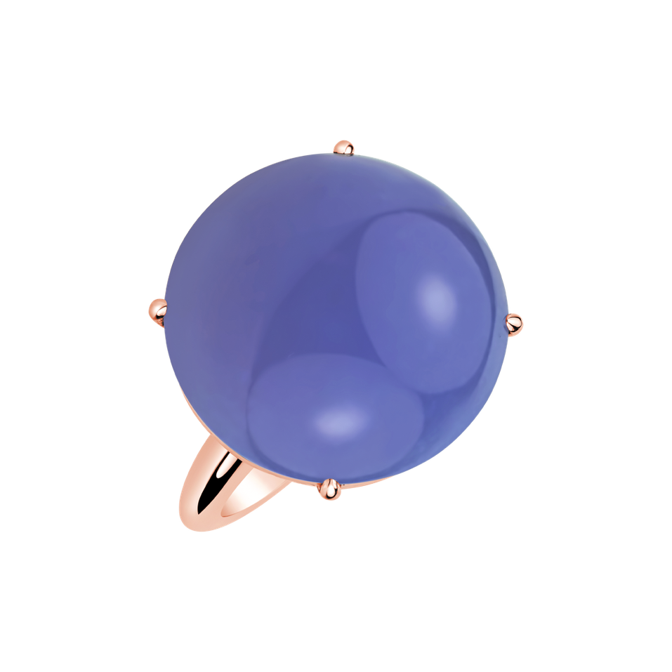 Prsteň s chalcedonom Eldorin