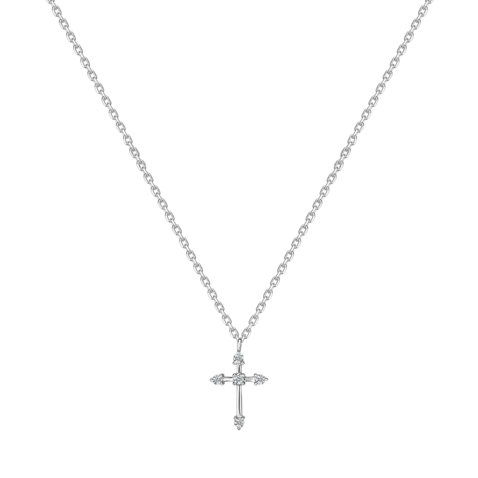 Náhrdelník s diamantmi Secret Glory