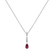 Přívěsok s turmalinom a diamantmi Drop Story2