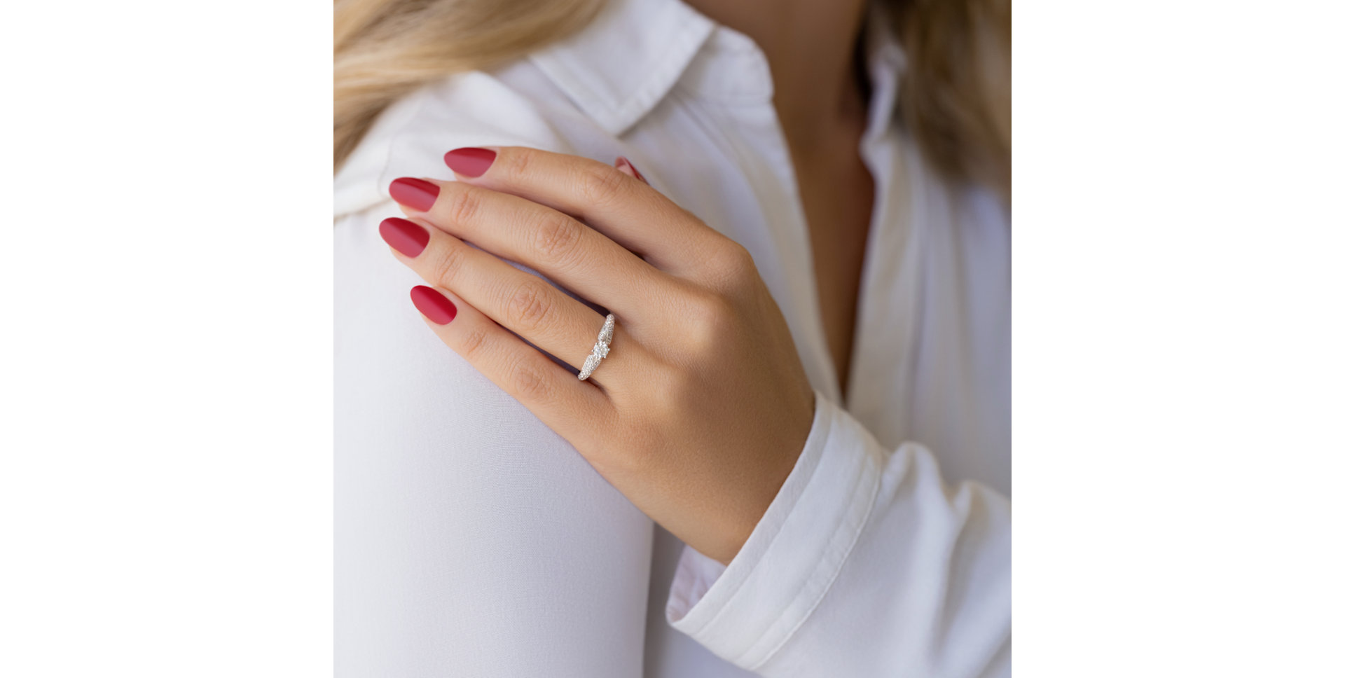 Prsteň s diamantmi Sinful Spark