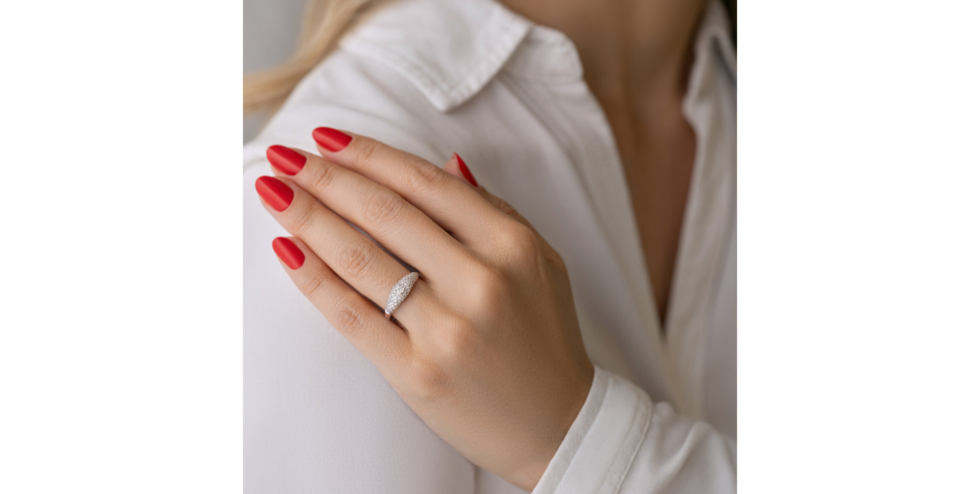 Prsteň s diamantmi Proud Wish