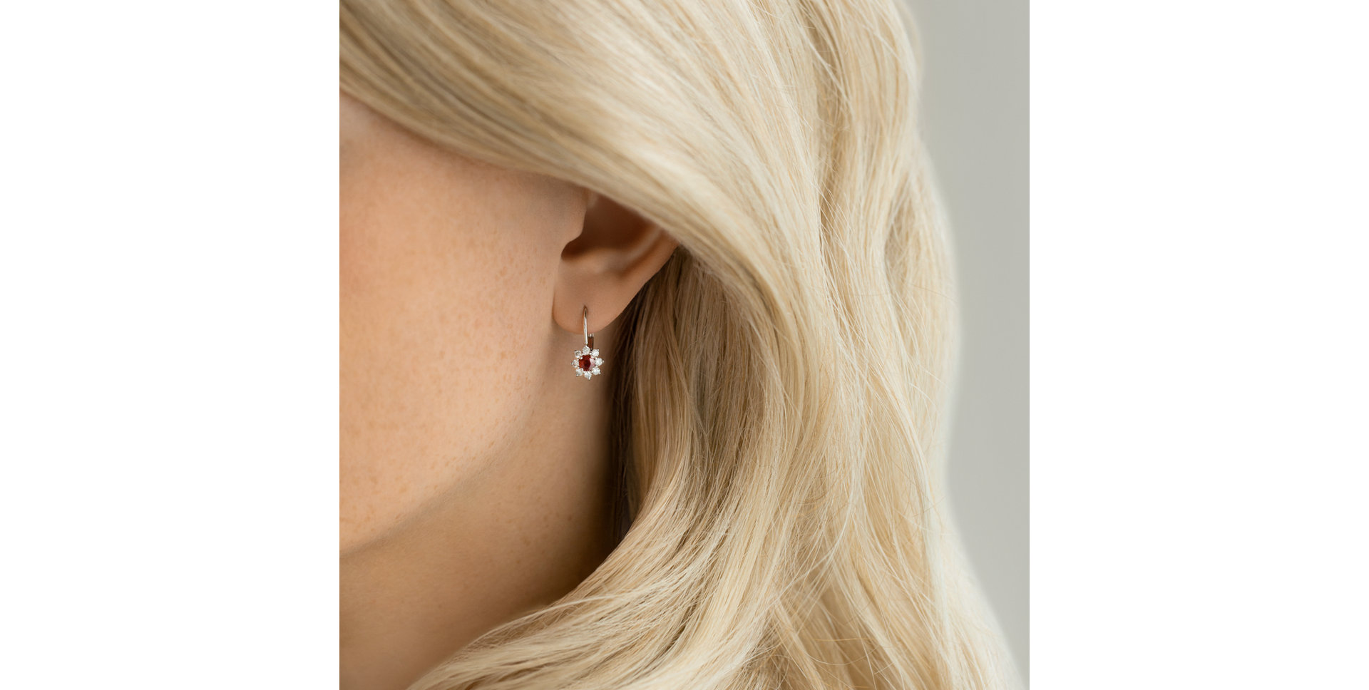 Náušnice so smaragdom a diamantmi Celestial Romance