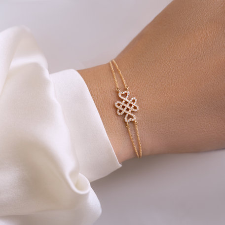 Náramok s diamantmi Heart Affair