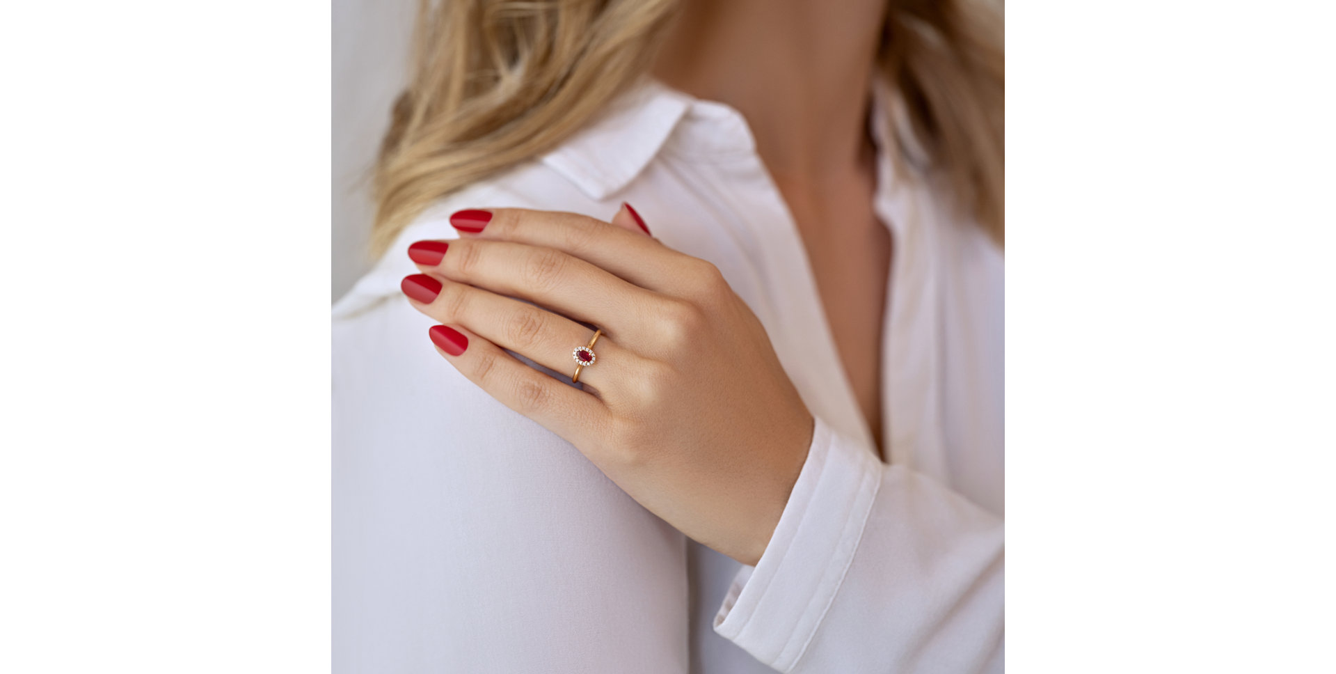 Prsteň so smaragdom a diamantmi Princess Innocence