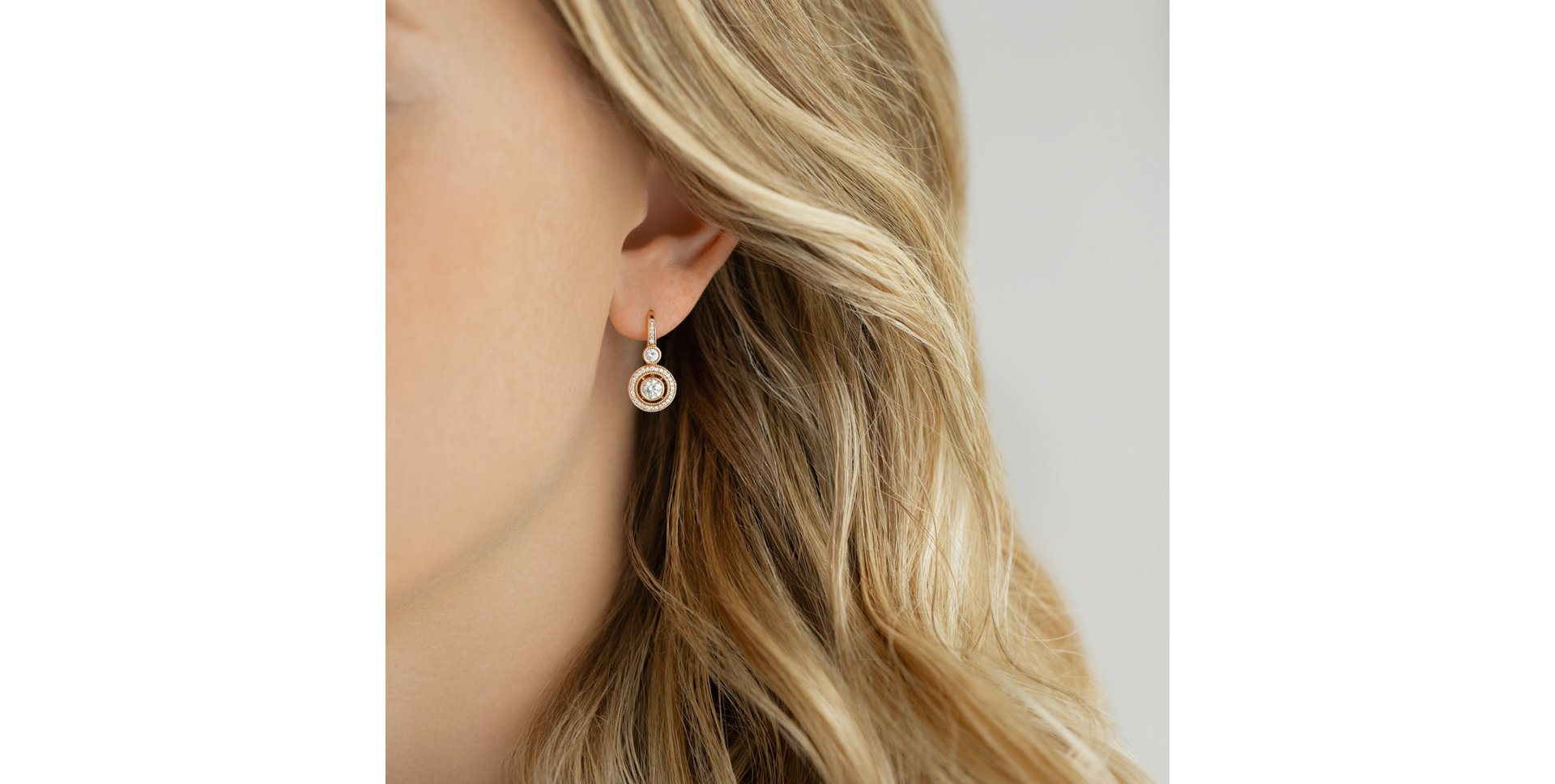 Náušnice s diamantmi Monarch Love