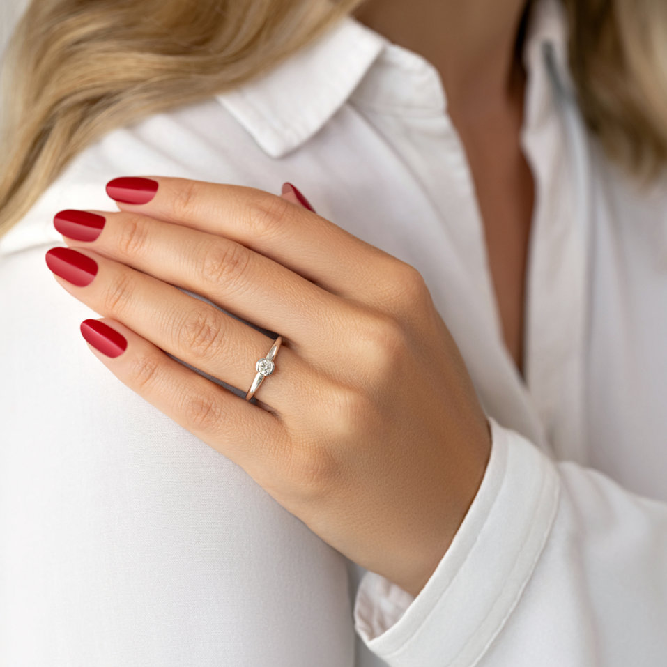 Prsteň s diamantom Penelope