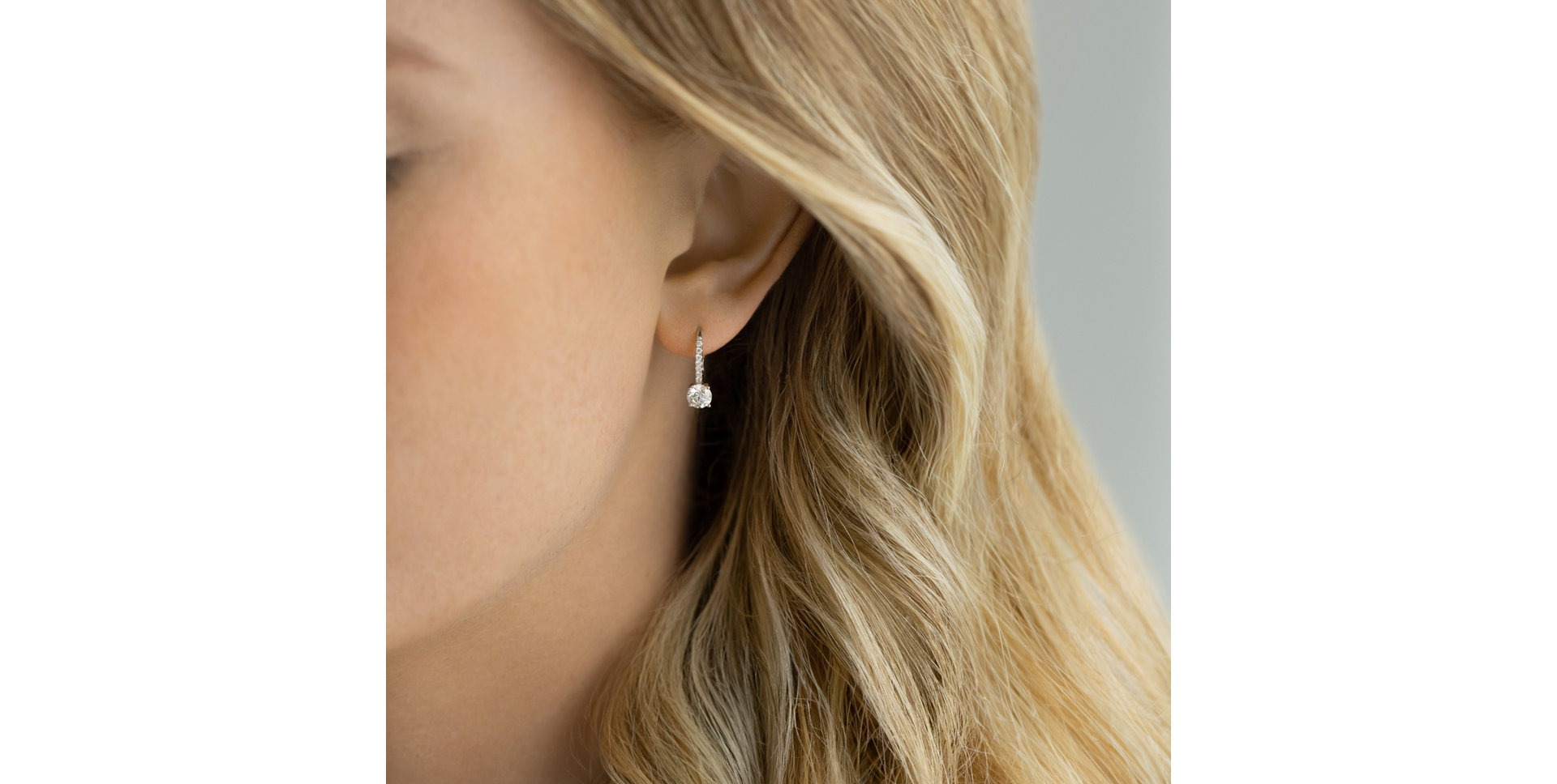 Náušnice s diamantmi Famous Glow