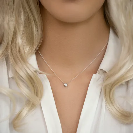 Náhrdelník s diamantmi Sparkless