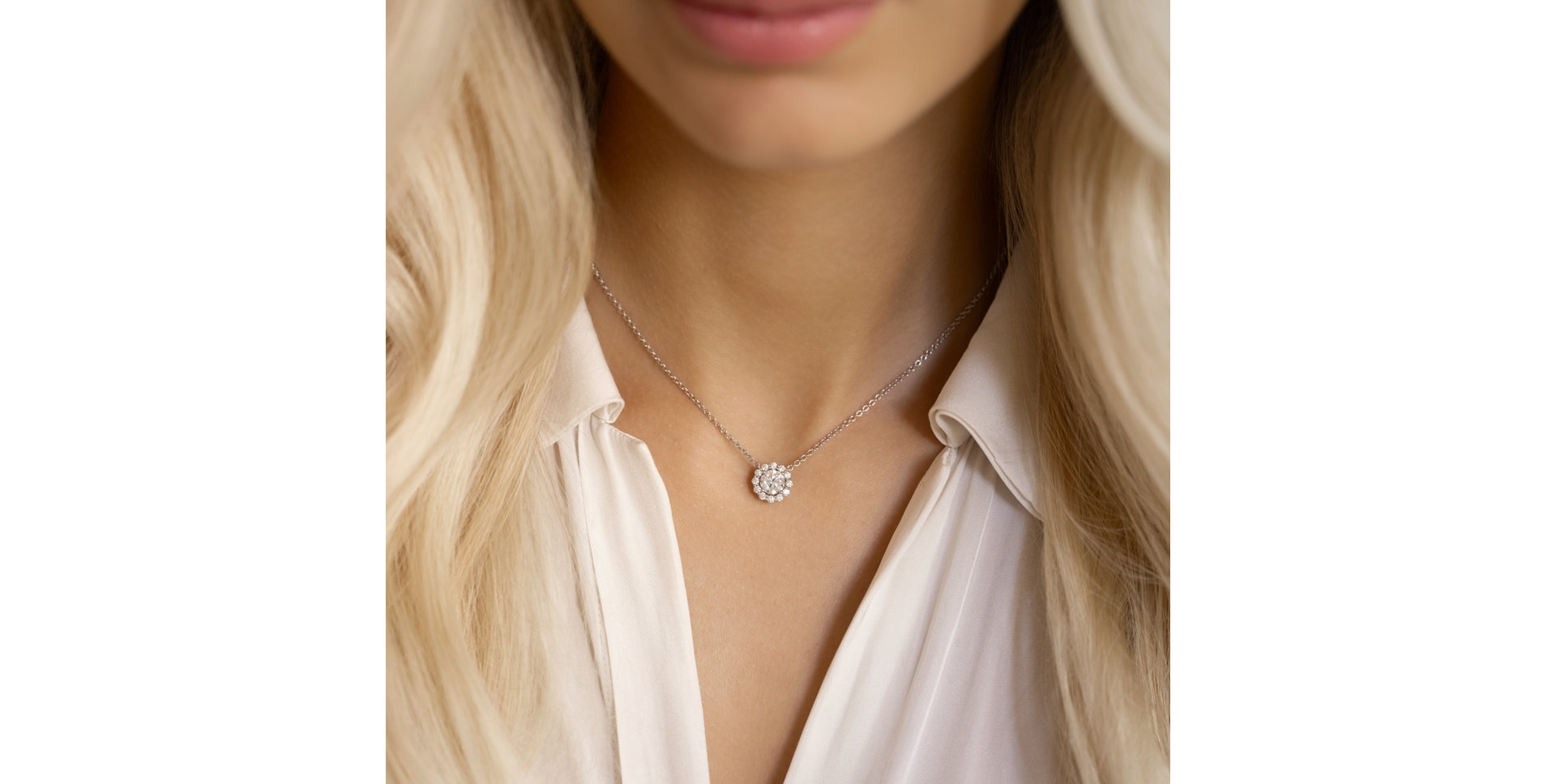 Náhrdelník s diamantmi Dream Sparkle