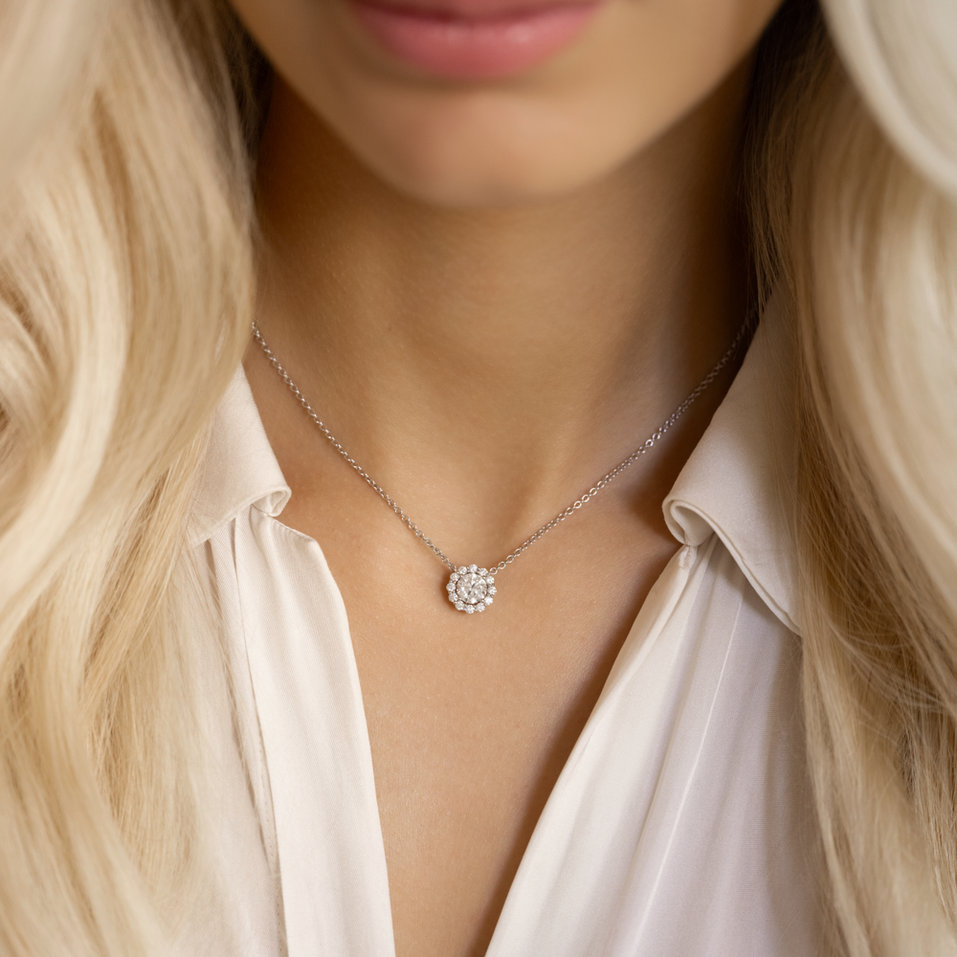 Náhrdelník s diamantmi Dream Sparkle