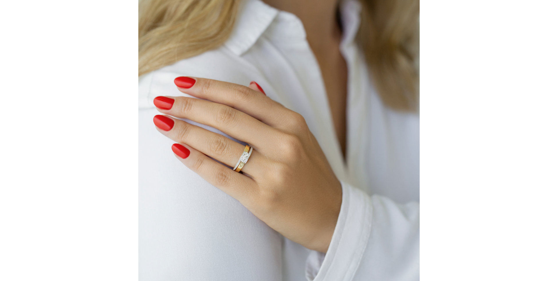 Prsteň s diamantmi Diamond Message