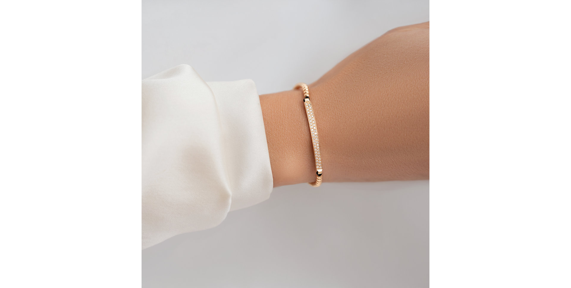 Náramok s diamantmi Shamballa