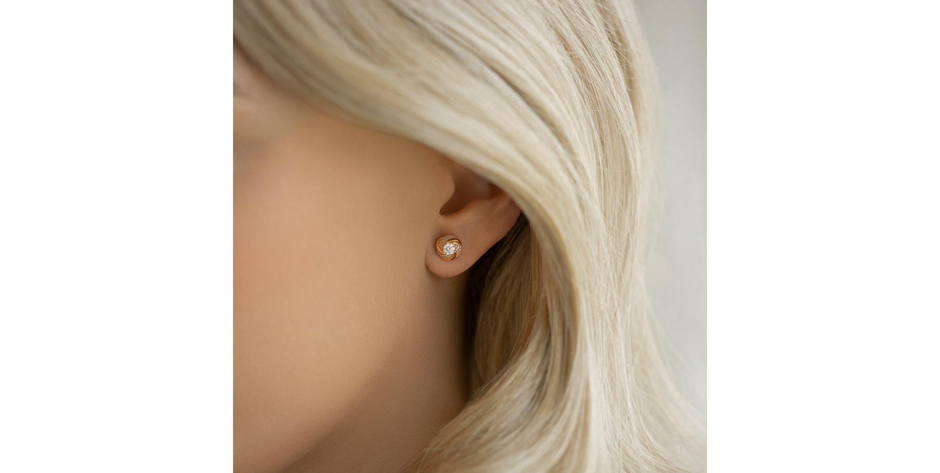 Náušnice s diamantmi Fancy Spirit