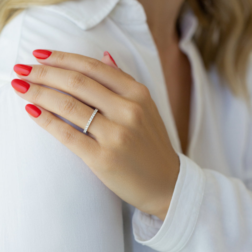 Prsteň s diamantmi Eternal Promise