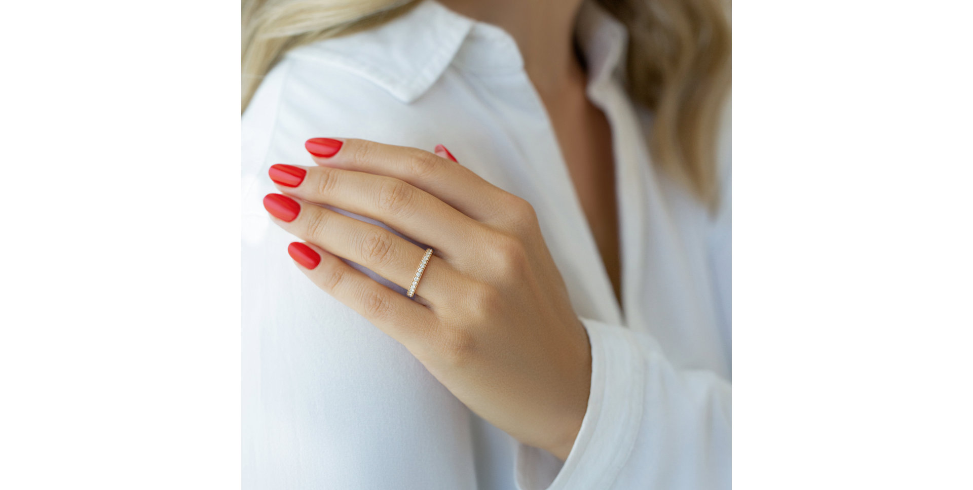 Prsteň s diamantmi Eternal Beauty