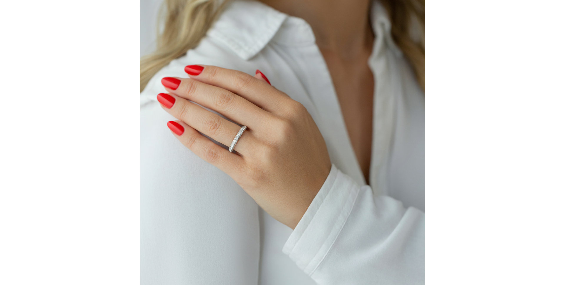 Prsteň s diamantmi Sparkling Wish