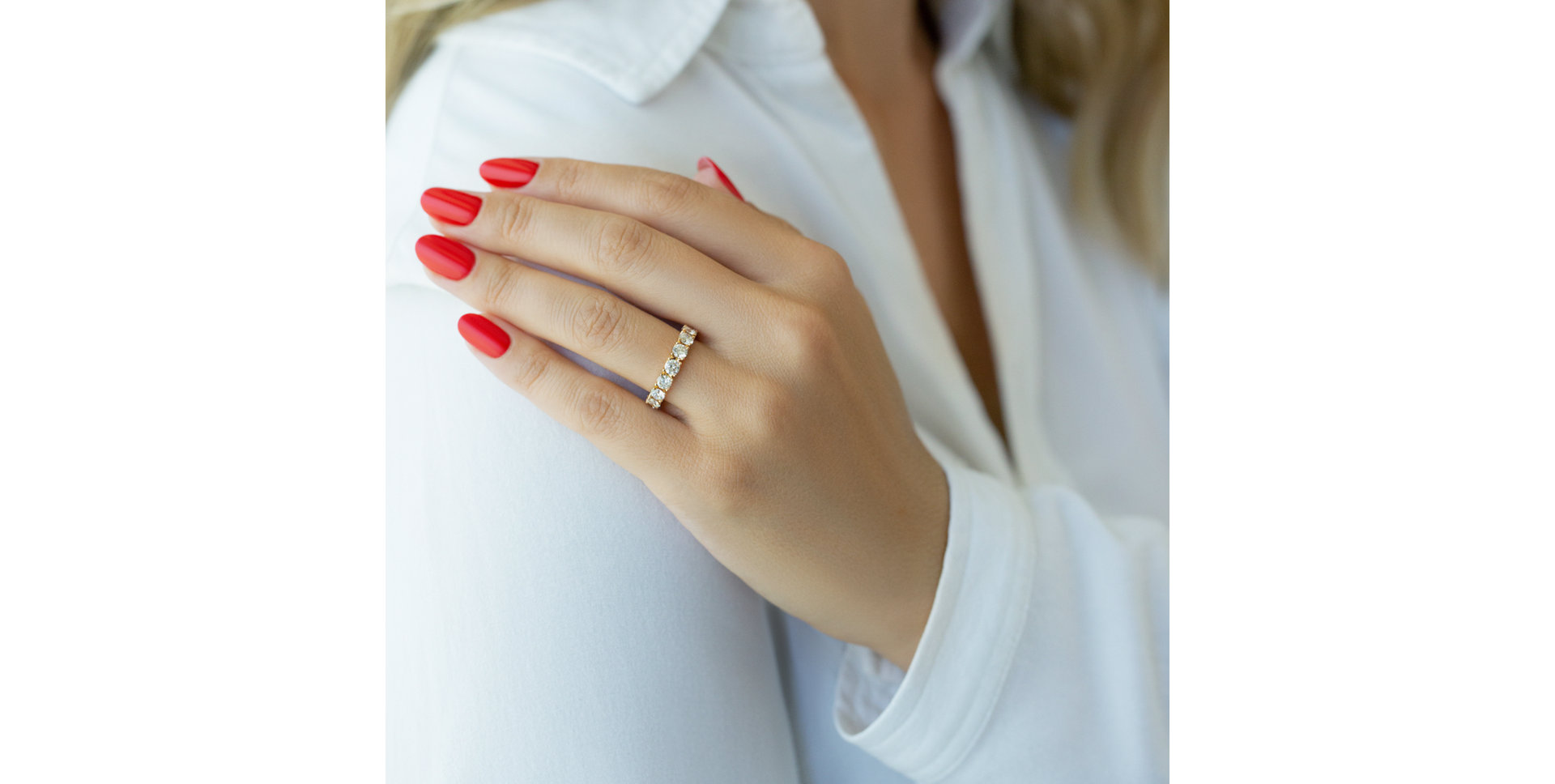 Prsteň s diamantmi Sheer Elegance