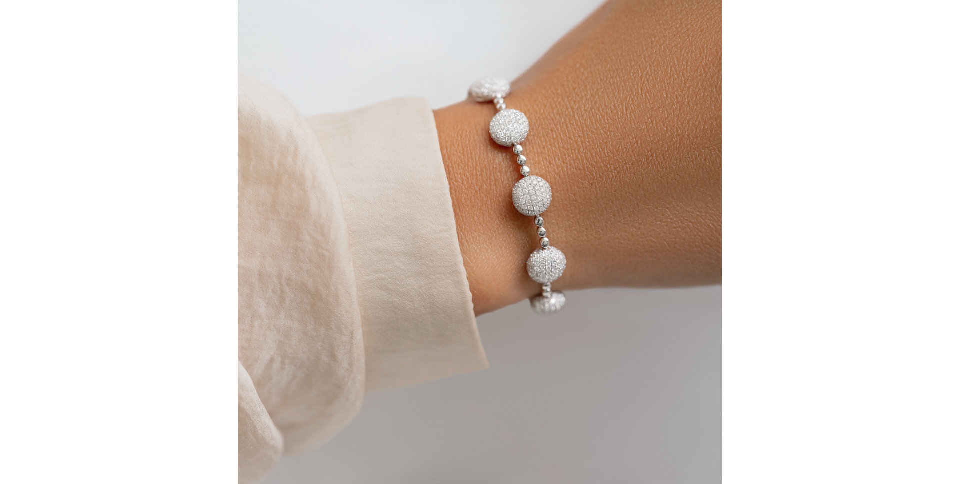 Náramok s diamantmi Seherazede