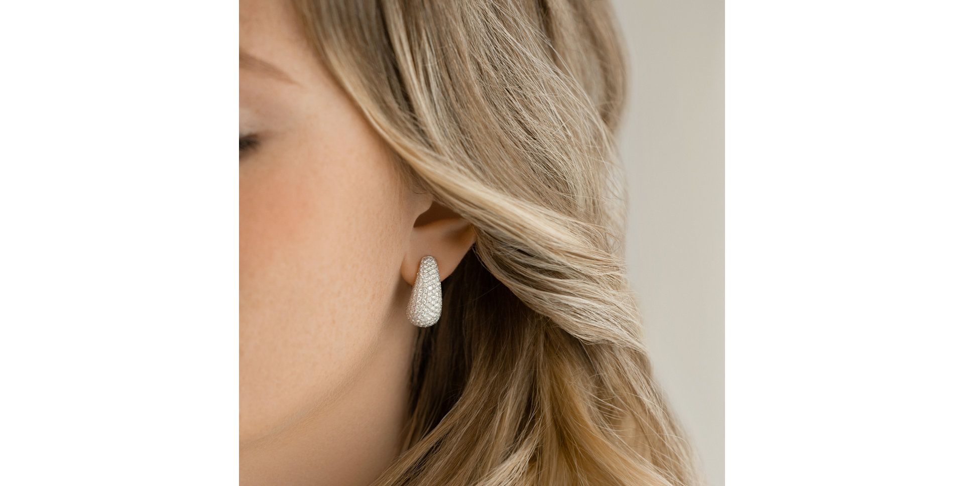 Náušnice s diamantmi Nesrine