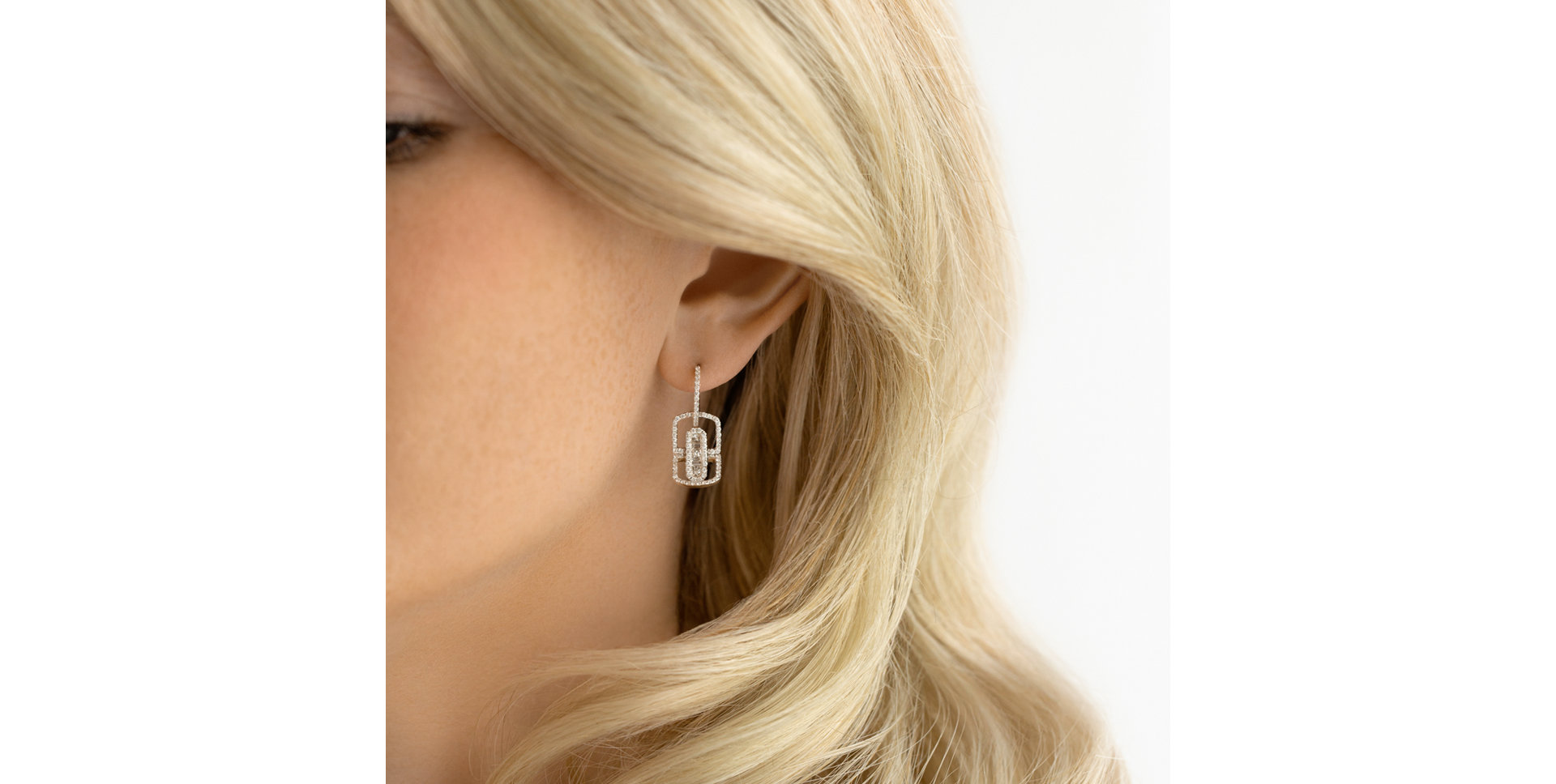 Náušnice s diamantmi Herman