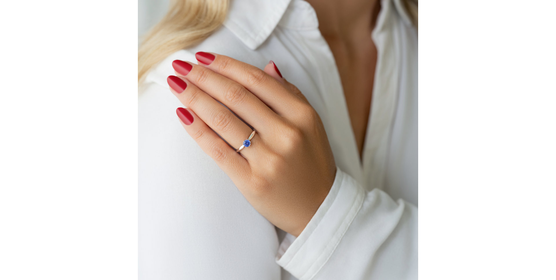 Prsteň s tanzanitom Eternal Joy