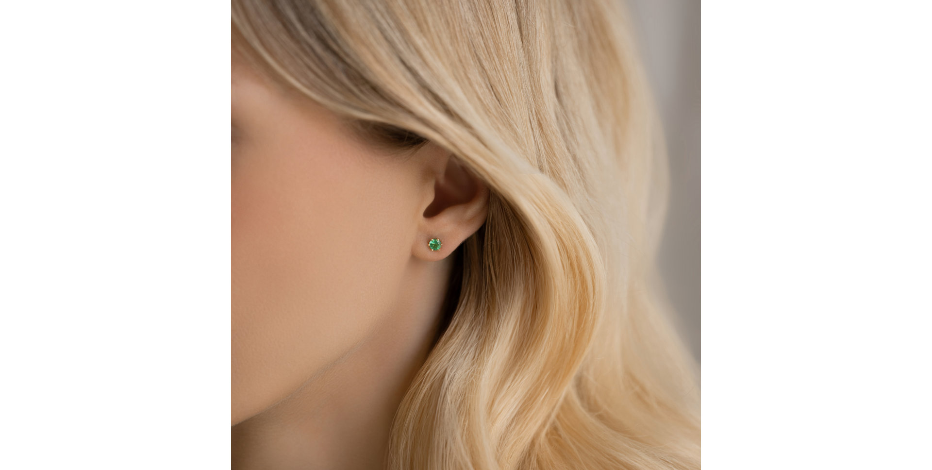 Náušnice s rubínom Vesper Romance