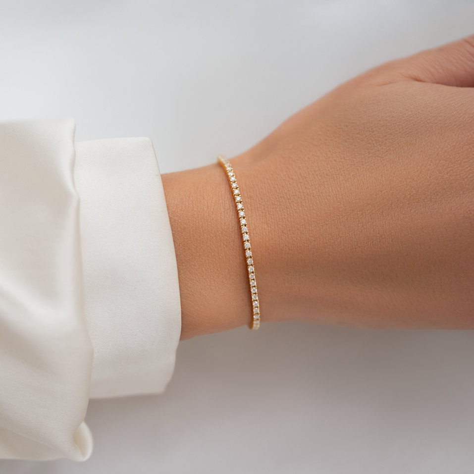 Náramok s diamantmi Belissia