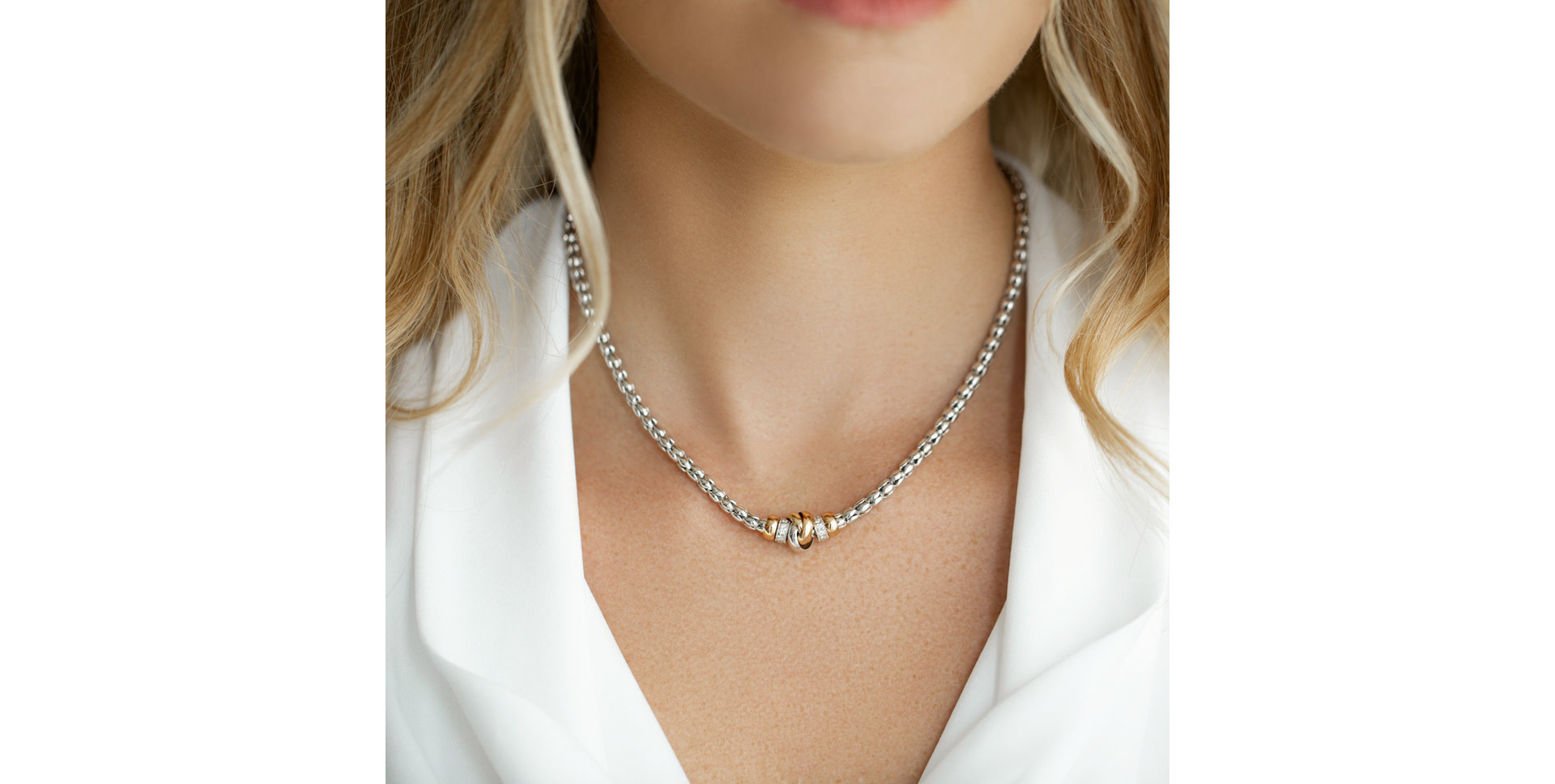 Náhrdelník s diamantmi Stephen