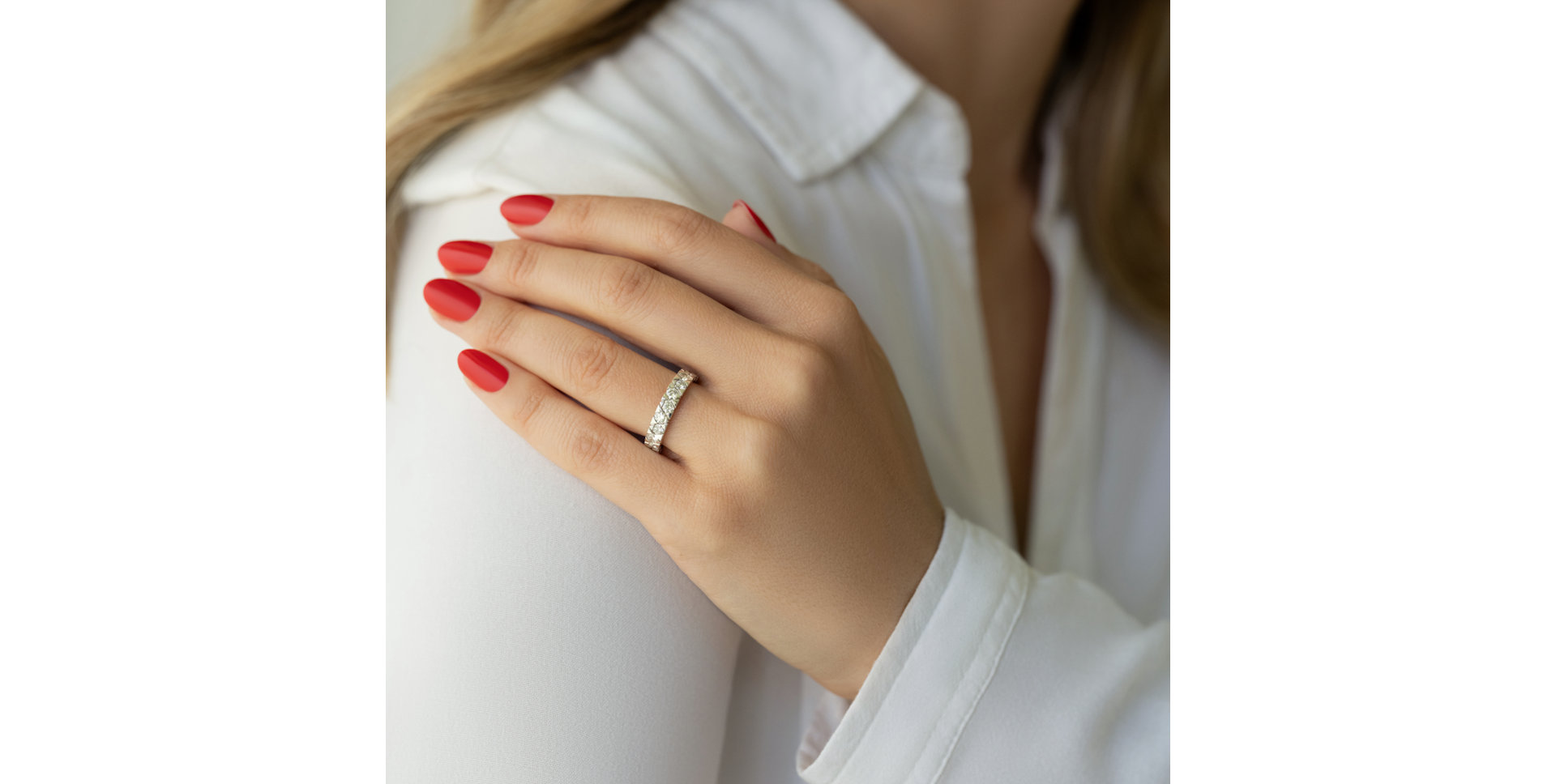 Prsteň s diamantmi Varieté