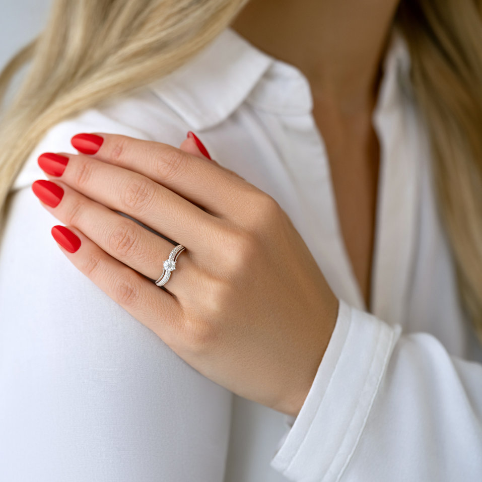 Prsteň s diamantmi Chasing Eternity