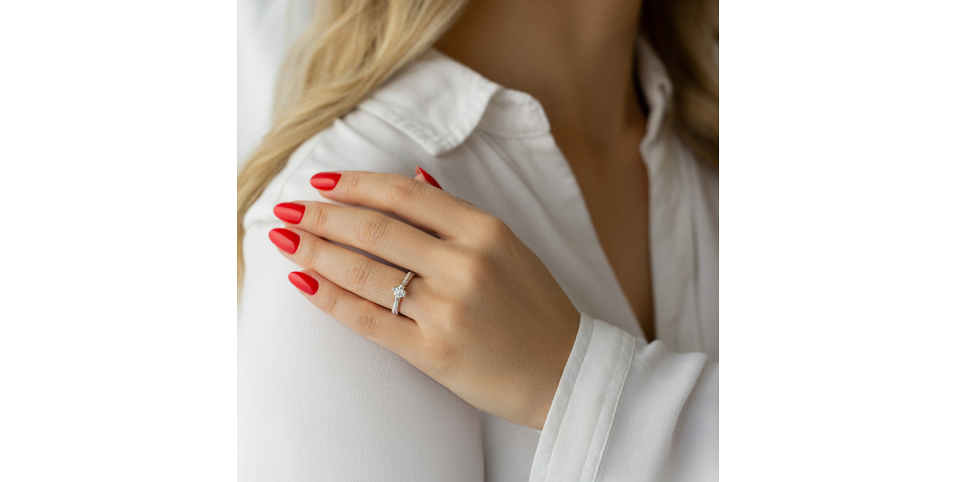 Prsteň s diamantmi Enchanted Light