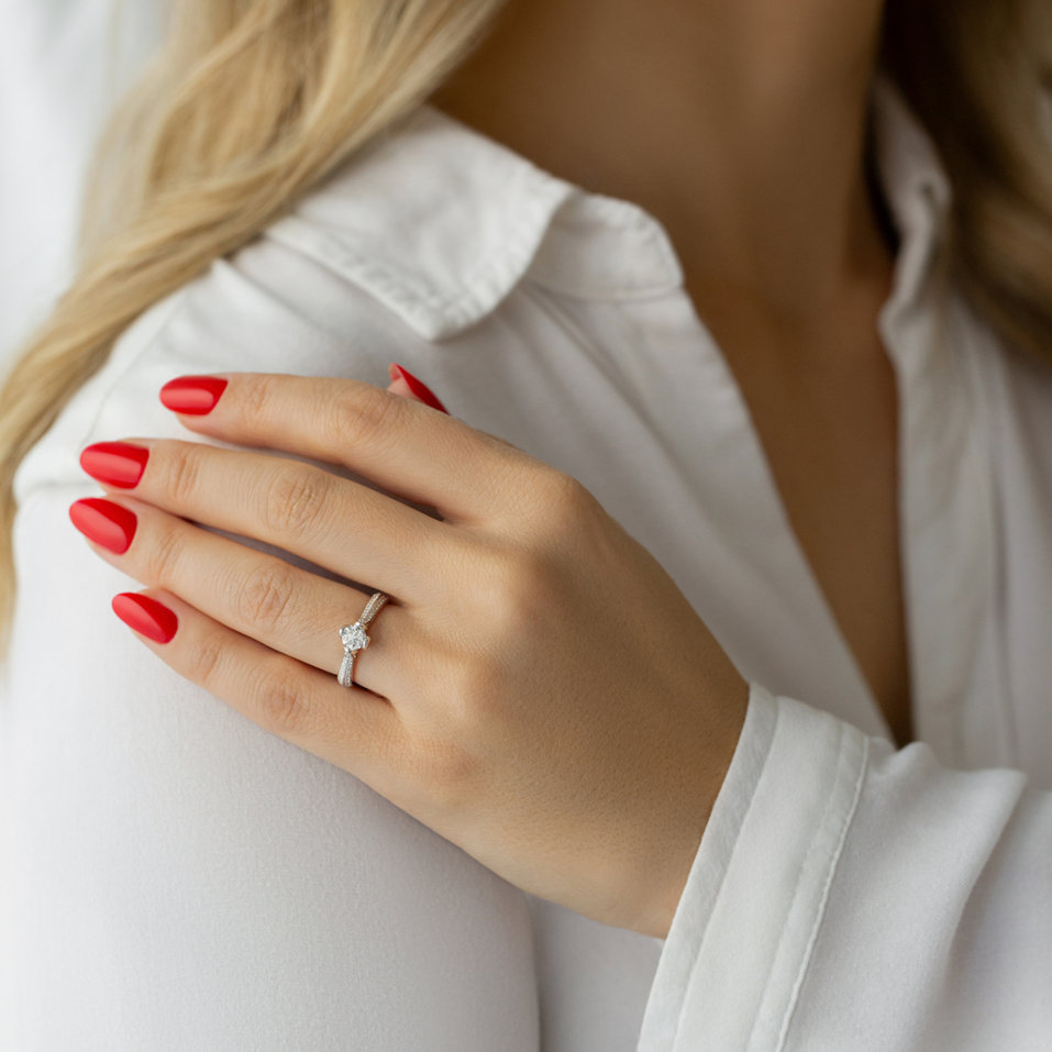 Prsteň s diamantmi Enchanted Light