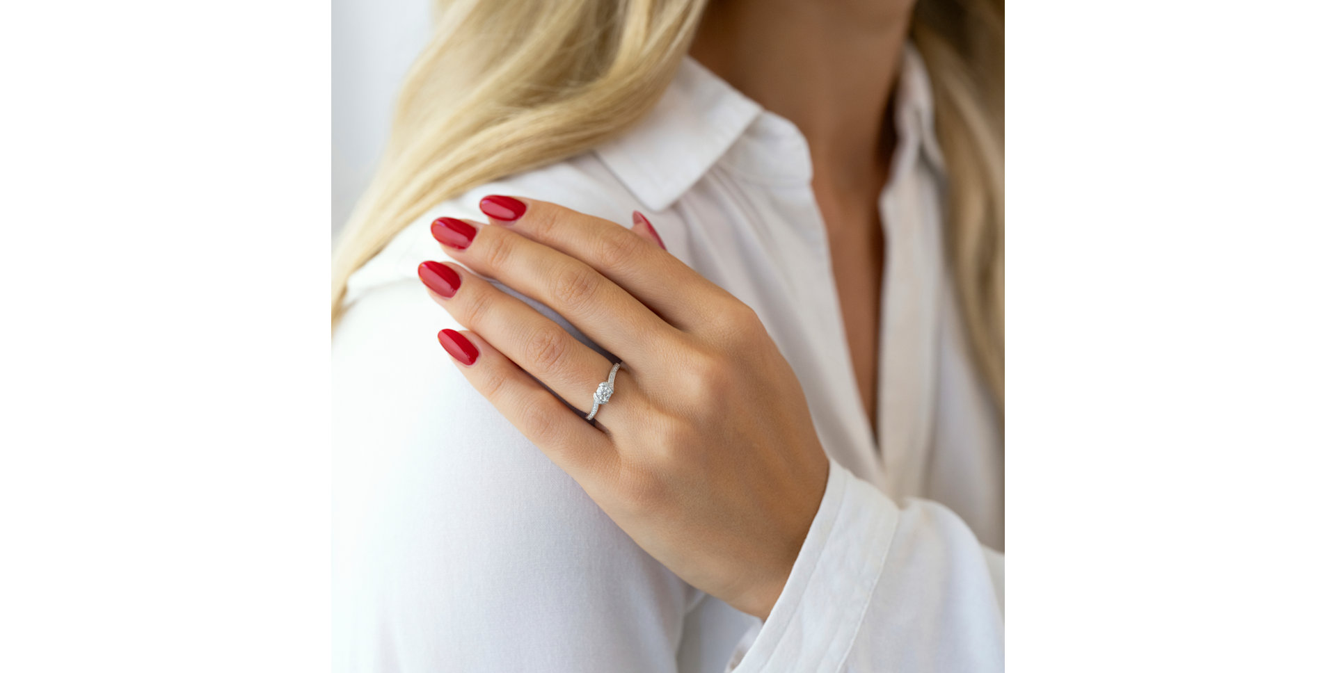 Prsteň s diamantmi Radiant Soul