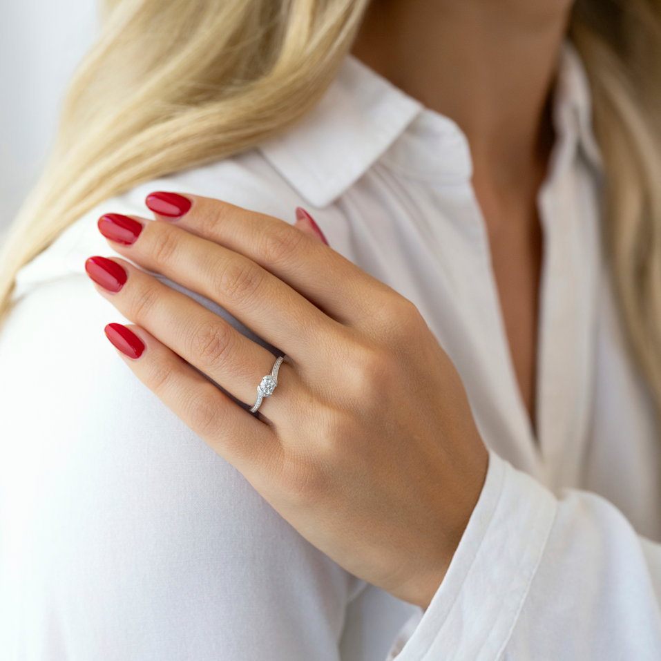 Prsteň s diamantmi Radiant Soul